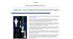 Desktop Screenshot of borderbagpipes.com